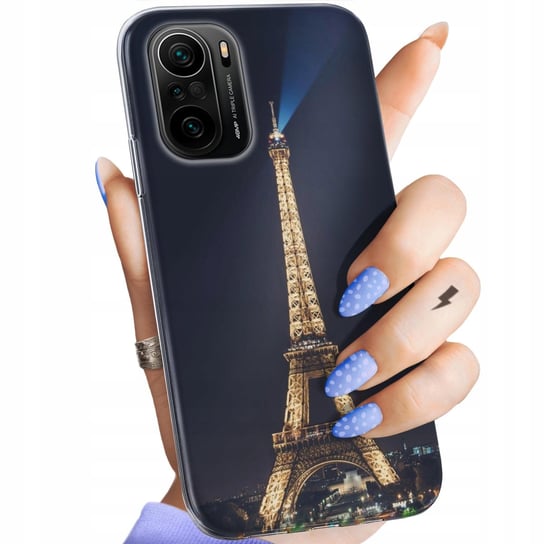 Etui Do Xiaomi Poco F3 / F3 Pro Wzory Paryż Francja Eiffel Obudowa Case Xiaomi