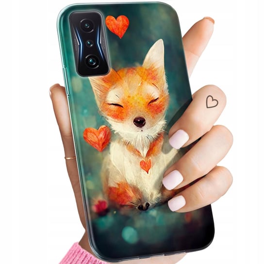 Etui Do Xiaomi Poco F4 Gt Wzory Liski Lisy Fox Obudowa Pokrowiec Case Xiaomi