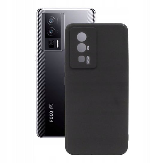 Etui do Xiaomi POCO F5 Pro 5G Jelly Case czarne MATT Obudowa Pokrowiec Case GSM-HURT