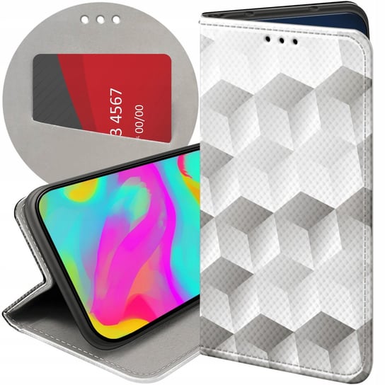 ETUI DO XIAOMI POCO M3 PRO / M3 PRO 5G WZORY 3D GEOMETRYCZNE ILUZJA CASE Xiaomi