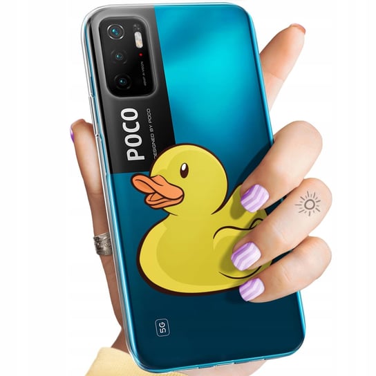 Etui Do Xiaomi Poco M3 Pro / M3 Pro 5G Wzory Bez Tła Naklejki Sticker Case Xiaomi