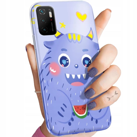 ETUI DO XIAOMI POCO M3 PRO / M3 PRO 5G WZORY POTWORY POTWÓR MONSTER OBUDOWA Xiaomi