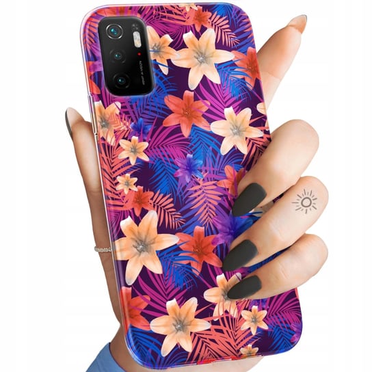 ETUI DO XIAOMI POCO M3 PRO / M3 PRO 5G WZORY TROPIC TROPIKALNE TROPIKI CASE Xiaomi