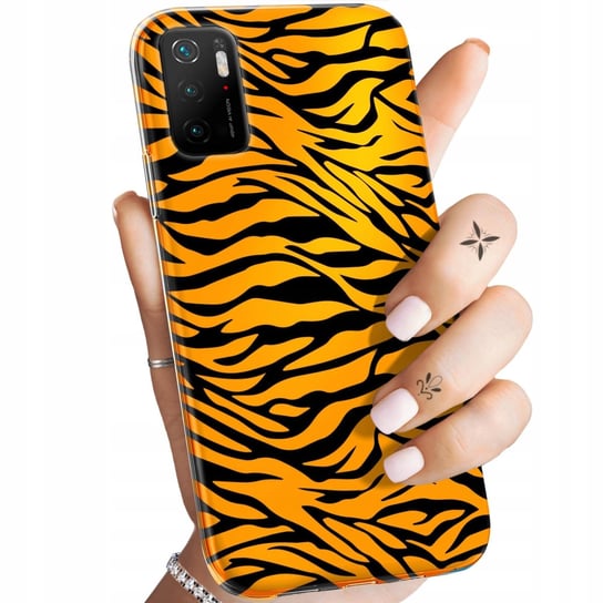 ETUI DO XIAOMI POCO M3 PRO / M3 PRO 5G WZORY TYGRYS TYGRYESK TIGER OBUDOWA Xiaomi