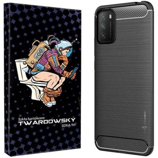 Etui Do Xiaomi Poco M3 Twardowsky + Szkło + Aparat TWARDOWSKY