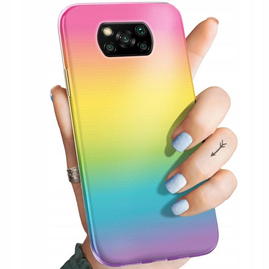 ETUI DO XIAOMI POCO X3 NFC WZORY LGBT RÓWNOŚĆ PRIDE OBUDOWA POKROWIEC CASE Xiaomi