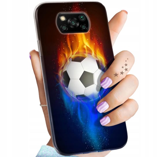 Etui Do Xiaomi Poco X3 Nfc Wzory Sport Piłkarskie Piłka Nożna Obudowa Case Xiaomi