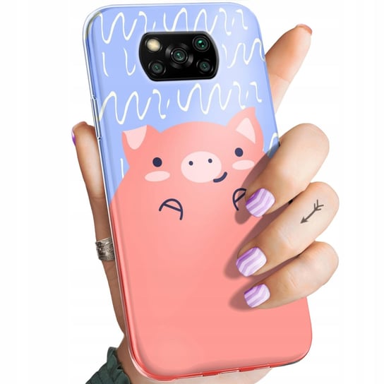 Etui Do Xiaomi Poco X3 Nfc Wzory Świnka Peppa Bajka Obudowa Pokrowiec Case Xiaomi