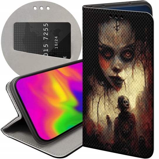 Etui Do Xiaomi Redmi 10 Wzory Halloween Zombie Dynie Czaszki Czarownice Xiaomi