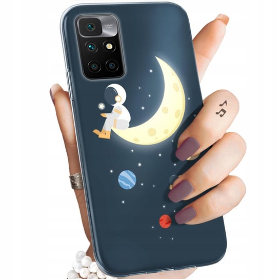 Etui Do Xiaomi Redmi 10 Wzory Księżyc Gwiazdy Kosmos Planety Obudowa Case Xiaomi
