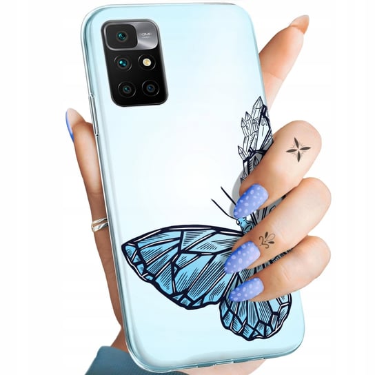 Etui Do Xiaomi Redmi 10 Wzory Motyle Butterfly Barwne Obudowa Pokrowiec Xiaomi