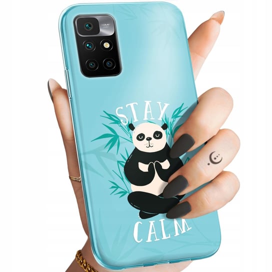 Etui Do Xiaomi Redmi 10 Wzory Panda Bambus Pandy Obudowa Pokrowiec Case Xiaomi