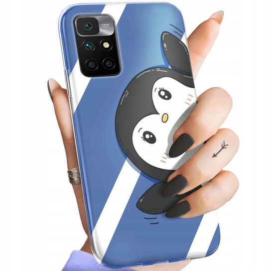 Etui Do Xiaomi Redmi 10 Wzory Pingwinek Pingwin Happy Feet Obudowa Case Xiaomi