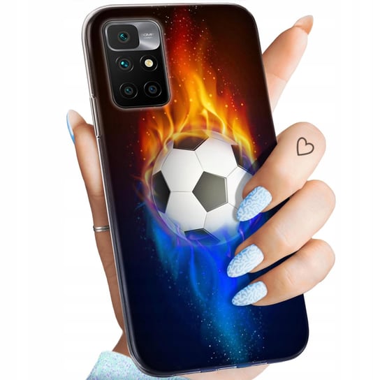 Etui Do Xiaomi Redmi 10 Wzory Sport Piłkarskie Piłka Nożna Obudowa Case Xiaomi