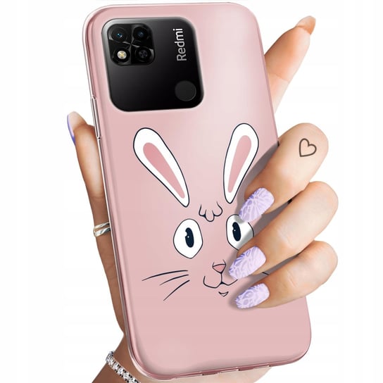 Etui Do Xiaomi Redmi 10A Wzory Królik Zając Bunny Obudowa Pokrowiec Case Xiaomi