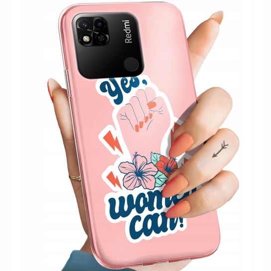 Etui Do Xiaomi Redmi 10A Wzory Siła Kobiet Girl Power Feminizm Obudowa Case Xiaomi