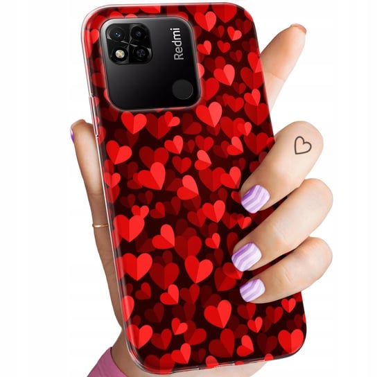 Etui Do Xiaomi Redmi 10A Wzory Walentynki Miłość Serce Obudowa Pokrowiec Xiaomi
