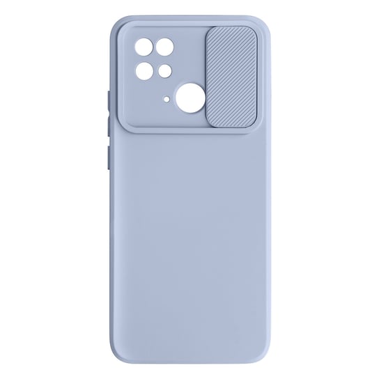 Etui do Xiaomi Redmi 10C Elastyczny silikonowy wysuwany pokrowiec na aparat w kolorze lawendowym Avizar