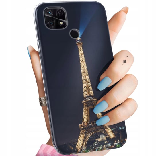 Etui Do Xiaomi Redmi 10C Wzory Paryż Francja Eiffel Obudowa Pokrowiec Case Xiaomi