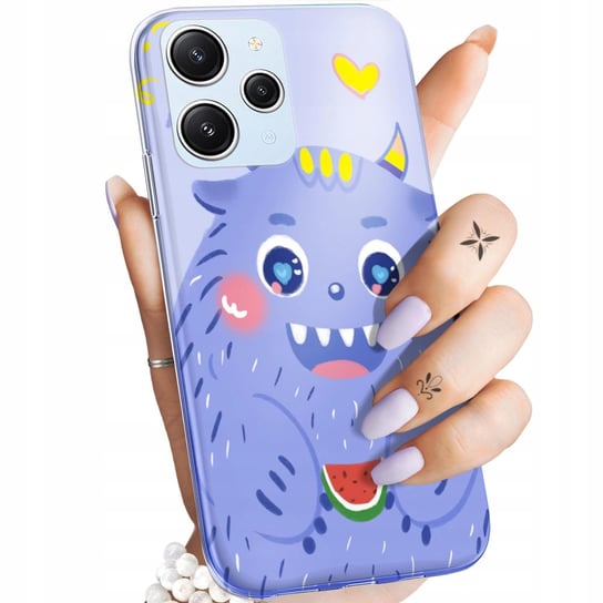 ETUI DO XIAOMI REDMI 12 WZORY POTWORY POTWÓR MONSTER OBUDOWA POKROWIEC CASE Xiaomi