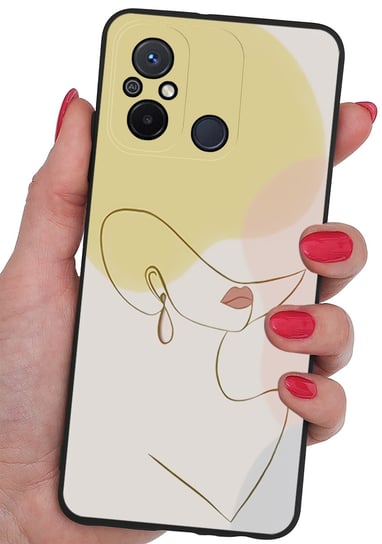 Etui Do Xiaomi Redmi 12C Case Wzory + Szkło 9H Krainagsm