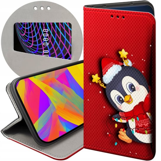 Etui Do Xiaomi Redmi 12C / Redmi 11A / Poco C55 Wzory Święta Christmas Case Xiaomi