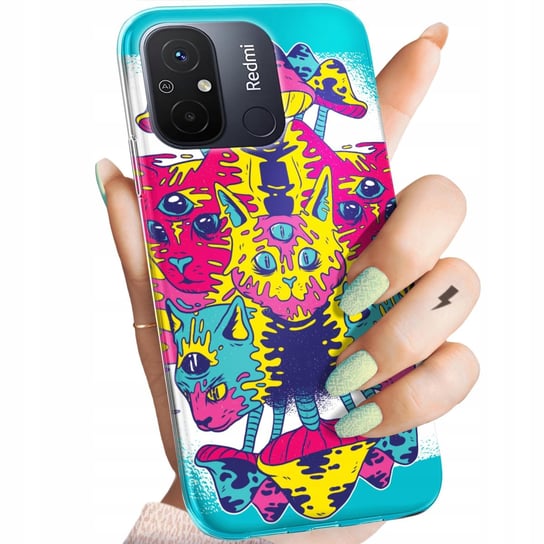 ETUI DO XIAOMI REDMI 12C WZORY PSYCHO LSD PSYCHODELIC GRZYBKI OBUDOWA CASE Xiaomi