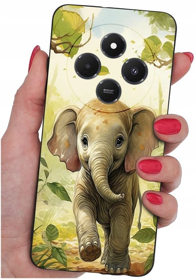 Etui do Xiaomi Redmi 14C WZORY |SILIKONOWE MATT CASE + SZK��O 9H Krainagsm