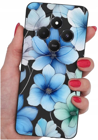 Etui do Xiaomi Redmi 14C WZORY |SILIKONOWE MATT CASE + SZK��O 9H Krainagsm