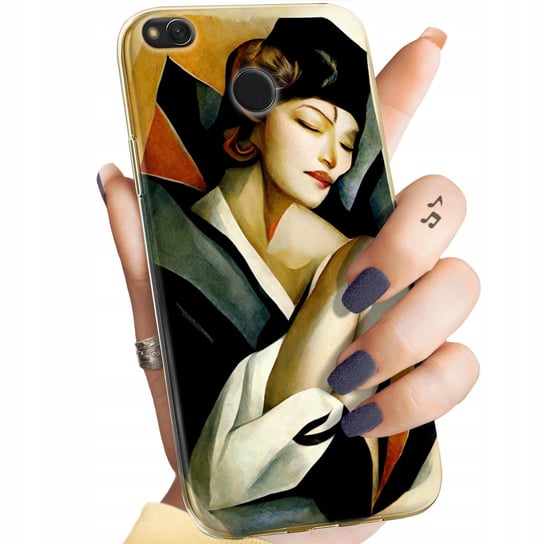 Etui Do Xiaomi Redmi 4X Wzory Art Deco Łempicka Tamara Barbier Obudowa Case Xiaomi