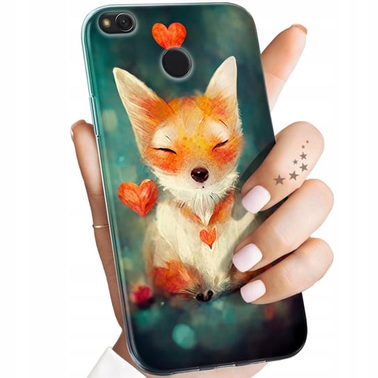 Etui Do Xiaomi Redmi 4X Wzory Liski Lisy Fox Obudowa Pokrowiec Case Xiaomi