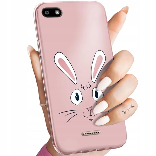 Etui Do Xiaomi Redmi 6A Wzory Królik Zając Bunny Obudowa Pokrowiec Case Xiaomi
