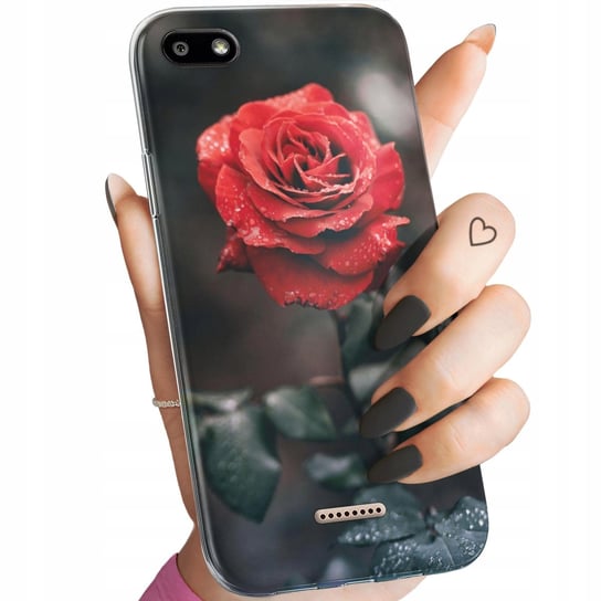 Etui Do Xiaomi Redmi 6A Wzory Róża Z Różą Rose Obudowa Pokrowiec Case Xiaomi