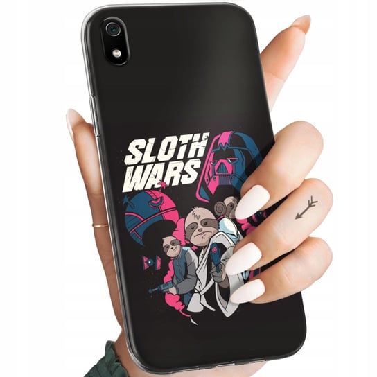 ETUI DO XIAOMI REDMI 7A WZORY GWIEZDNE WOJNY STAR WARS MANDALORIAN ŚMIESZNE Xiaomi