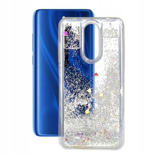 Etui Do Xiaomi Redmi 8 Liquid / Water Case Srebrne Obudowa Pokrowiec Case GSM-HURT