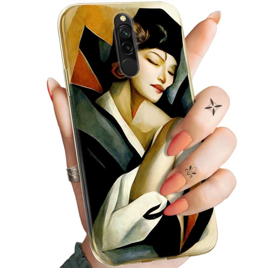 Etui Do Xiaomi Redmi 8 Wzory Art Deco Łempicka Tamara Barbier Wielki Gatsby Xiaomi