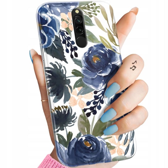 Etui Do Xiaomi Redmi 8 Wzory Kwiaty Kwieciste Flower Obudowa Pokrowiec Case Xiaomi