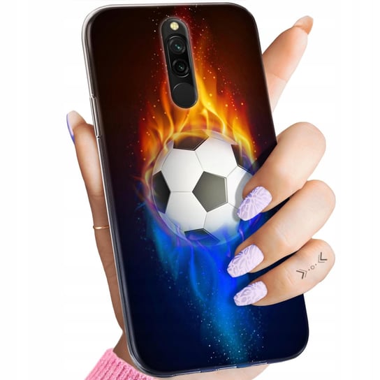 Etui Do Xiaomi Redmi 8 Wzory Sport Piłkarskie Piłka Nożna Obudowa Pokrowiec Xiaomi