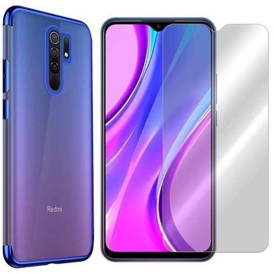 ETUI DO XIAOMI REDMI 9 POKROWIEC CASE AMBIT +SZKŁO VegaCom