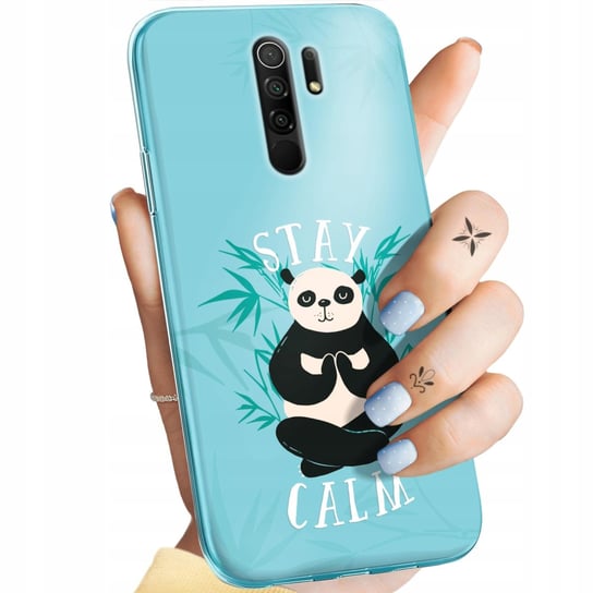 Etui Do Xiaomi Redmi 9 Wzory Panda Bambus Pandy Obudowa Pokrowiec Case Xiaomi