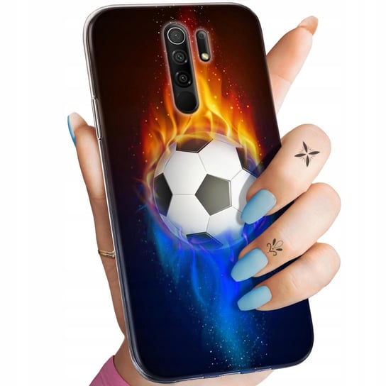 Etui Do Xiaomi Redmi 9 Wzory Sport Piłkarskie Piłka Nożna Obudowa Pokrowiec Xiaomi