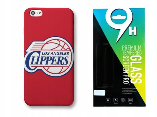 Etui do Xiaomi Redmi 9A - NBA LA Clippers_ SZKŁO Inna marka