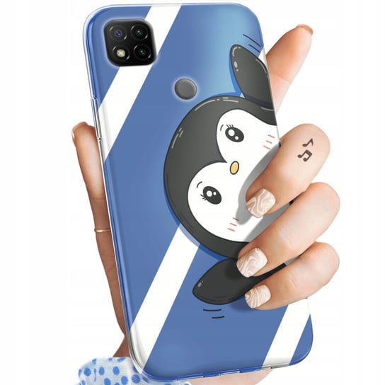 Etui Do Xiaomi Redmi 9C Wzory Pingwinek Pingwin Happy Feet Obudowa Case Xiaomi