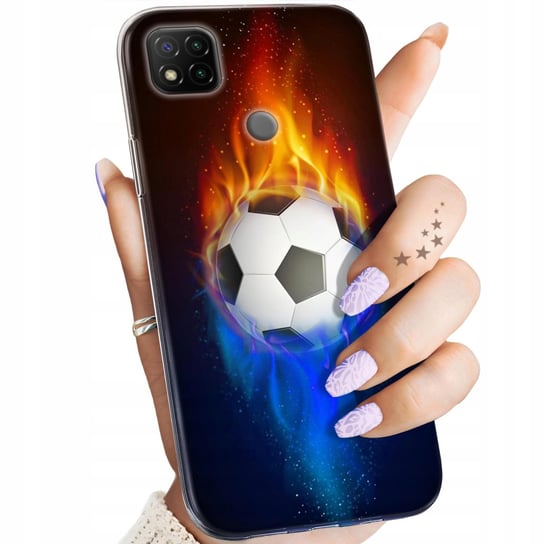 Etui Do Xiaomi Redmi 9C Wzory Sport Piłkarskie Piłka Nożna Obudowa Case Xiaomi