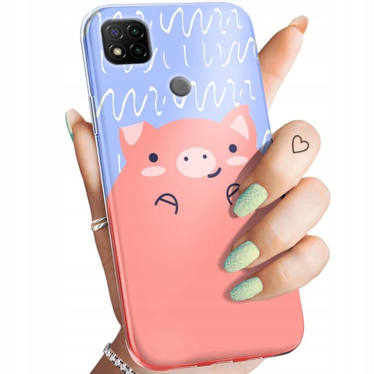 Etui Do Xiaomi Redmi 9C Wzory Świnka Peppa Bajka Obudowa Pokrowiec Case Xiaomi