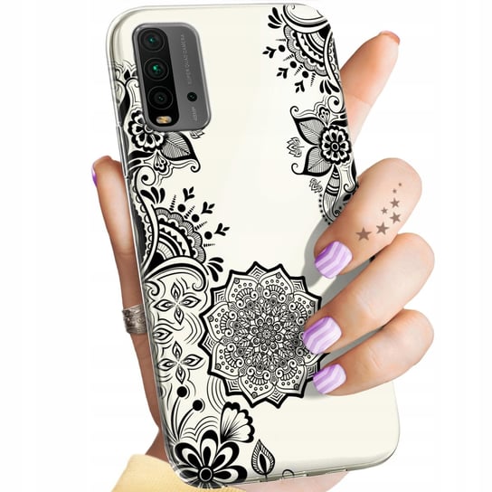 Etui Do Xiaomi Redmi 9T / Poco M3 Wzory Mandala Buddyzm Sztuka Wzory Case Xiaomi