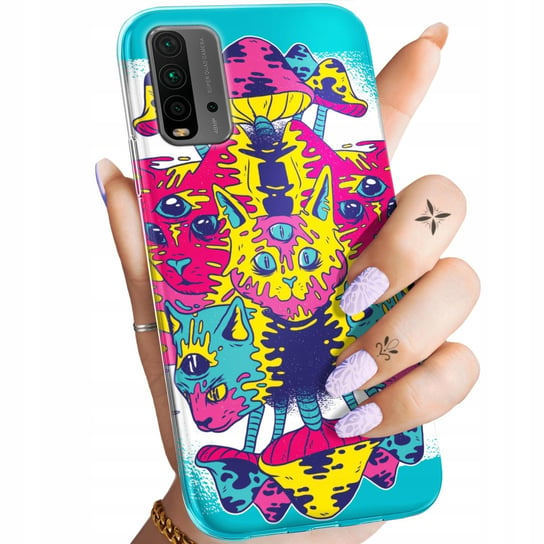 Etui Do Xiaomi Redmi 9T / Poco M3 Wzory Psycho Lsd Psychodelic Grzybki Case Xiaomi