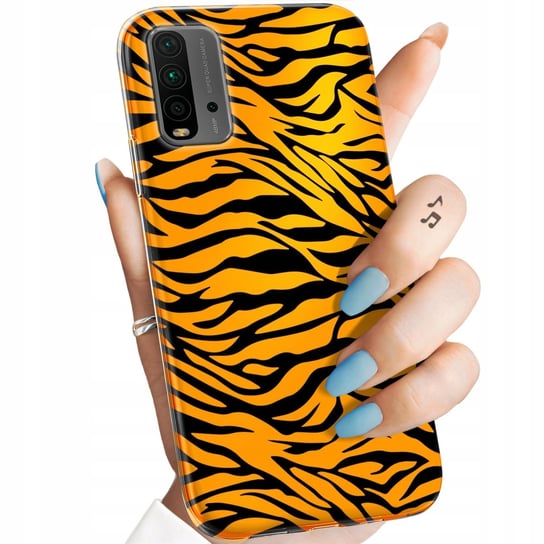 ETUI DO XIAOMI REDMI 9T / POCO M3 WZORY TYGRYS TYGRYESK TIGER OBUDOWA CASE Xiaomi