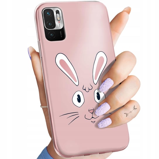 Etui Do Xiaomi Redmi Note 10 5G Wzory Królik Zając Bunny Obudowa Pokrowiec Xiaomi