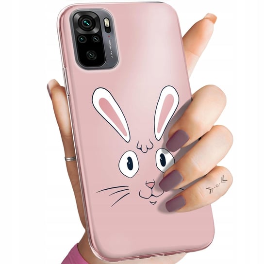 Etui Do Xiaomi Redmi Note 10 Wzory Królik Zając Bunny Obudowa Pokrowiec Xiaomi
